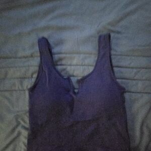 Purple Sleeveless Top